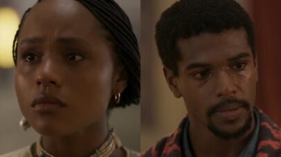 'A Nobreza do Amor': Alika revela casamento com Jendal e faz apelo dramático a Tonho - Reprodução/Globo