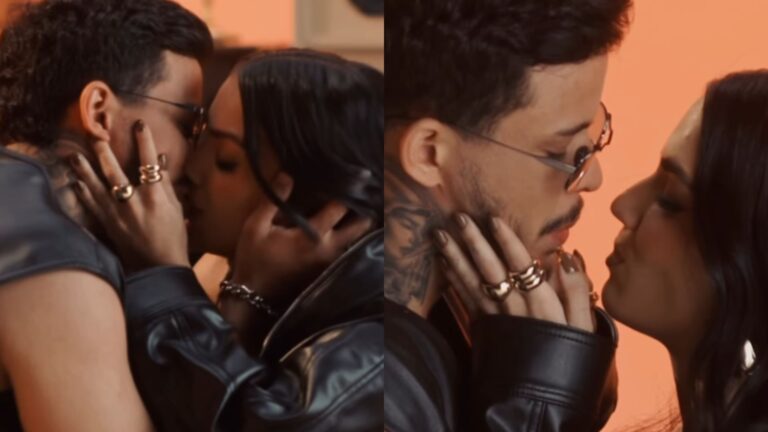 Felipe Amorim e Duda Kropf ficam noivos em gravação de clipe; veja o vídeo surpreendente
