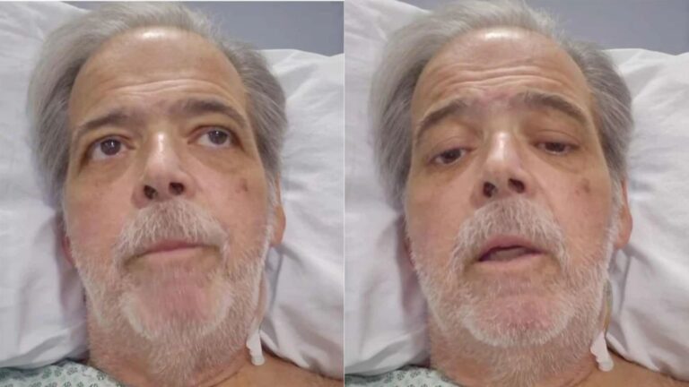Ator famoso faz desabafo e revela condição dramática após dois meses de internação