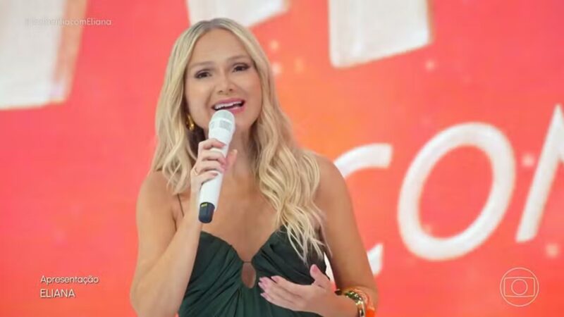 Eliana balança audiência da Globo em retorno a TV
