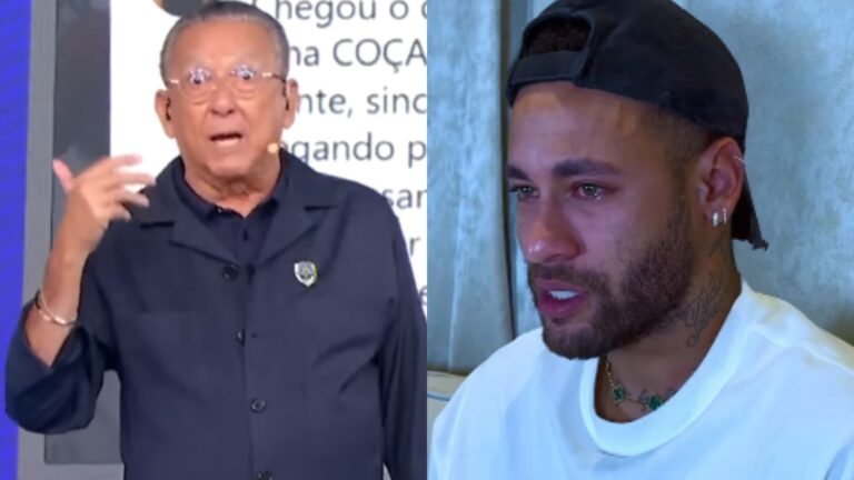 Galvão Bueno detona Neymar após reclamação do jogador: ‘Não tem ser humano que aguente’