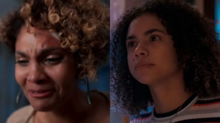 Três Graças: Joélly faz Lena tremer com pergunta ao ouvir a filha: ‘O que é isso?’