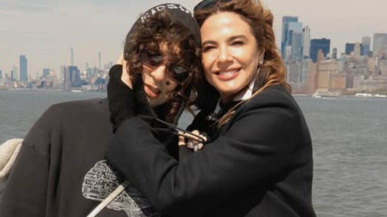 Luciana Gimenez exibe vídeo descontraído com Lucas Jagger e web reage: ‘Mico’