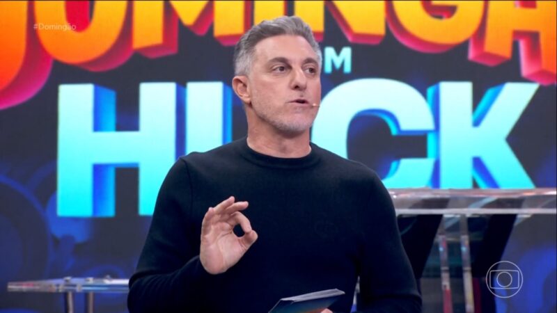 Luciano Huck no "Domingão" - (Reprodução: TV Globo)