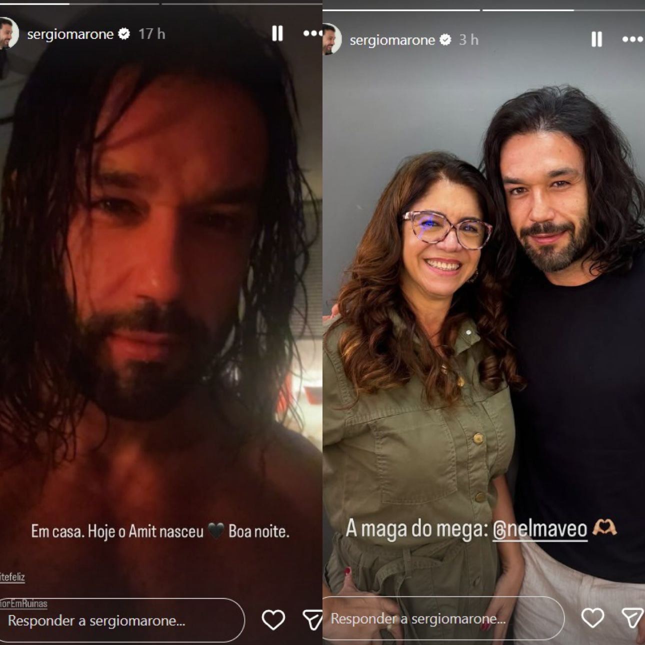 Sergio Marone muda o visual (Reprodução/Instagram)