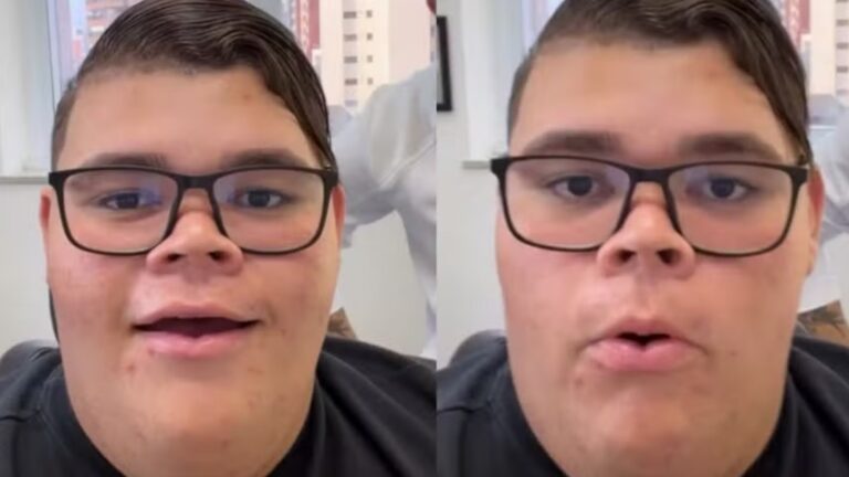 Gordão da XJ celebra avanço após perder mais de 130 kg e mostra mudança na rotina