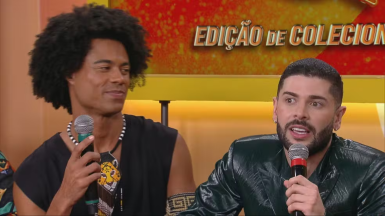 ‘BBB 26’: Breno e Marcelo assumem romance na final do reality