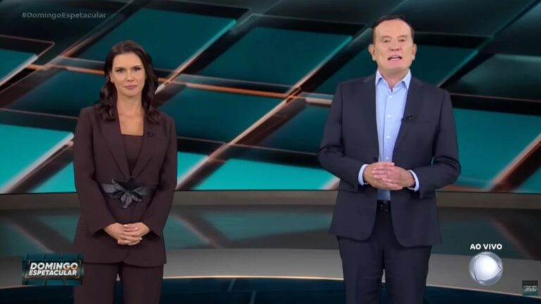 Camila Busnello estreia no ‘Domingo Espetacular’ e detalhe dá o que falar: ‘Parece…’