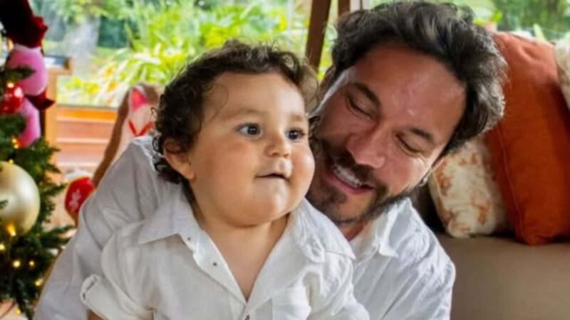 Eliezer e seu filho, Ravi - (Reprodução: Instagram)
