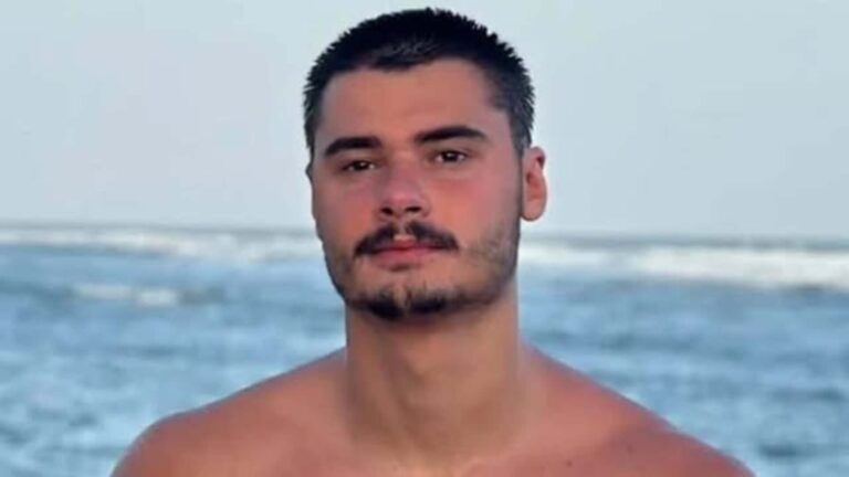 Filho de Fábio Assunção fica noivo aos 23 anos e vira alvo de comentários: ‘Palhaçada’