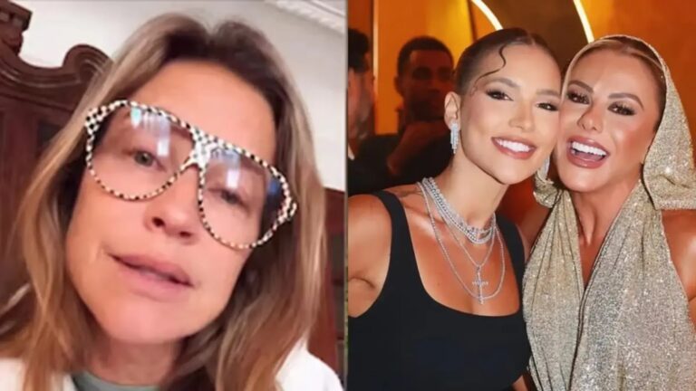 Veja a reação de Poliana Rocha após comentário de Luana Piovani envolvendo os netos