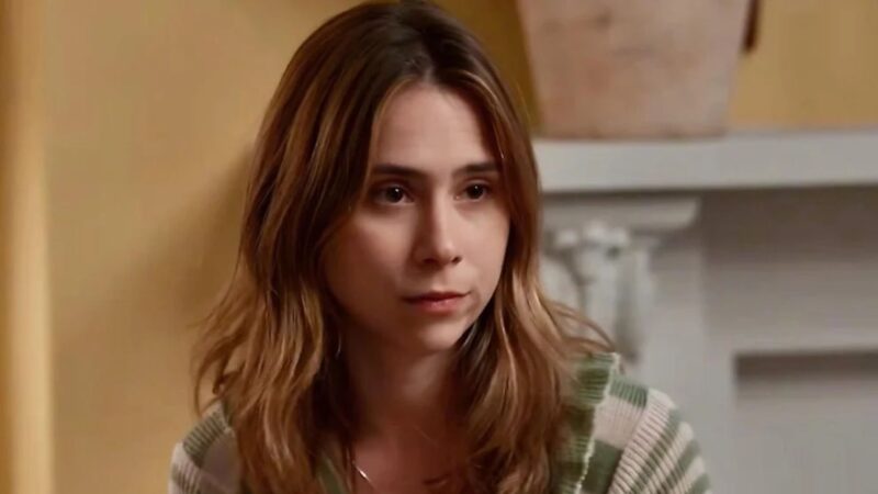 Lucélia (Daphne Bozaski) em 'Três Graças'