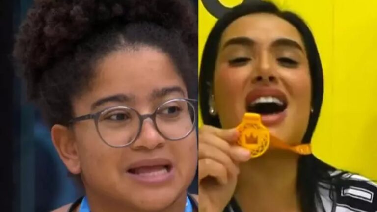‘BBB 26’: Milena é acusada de ajudar Jordana em prova; público se revolta: ‘Perigosa’