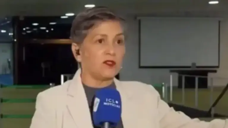 Repórter perde a paciência após ser atacada por bolsonarista ao vivo: ‘Desinformada’