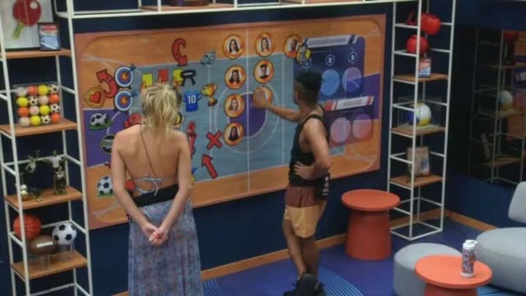 ‘BBB 26’: Samira confronta Boneco sobre reação no Queridômetro: ‘Prioridades’