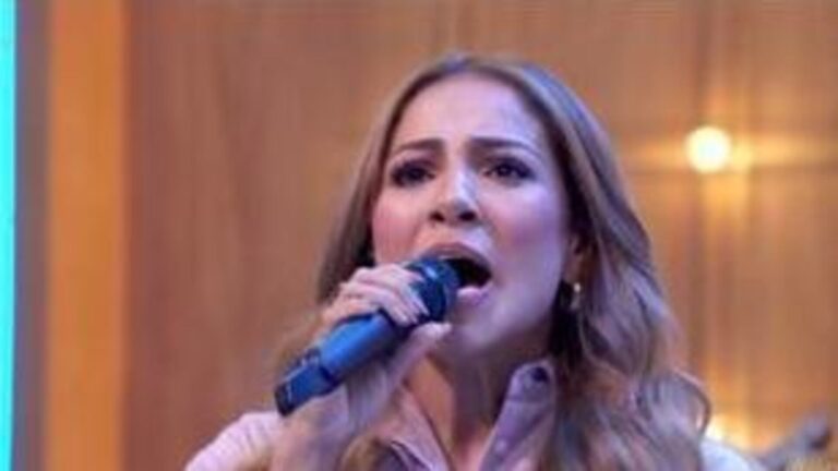 Cantora gospel solta a voz no ‘Encontro’ e público detona: ‘Pra que gritar?’