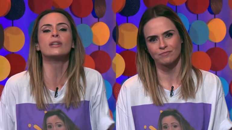 Ana Paula Renault é questionada por fã na TV sobre namorar mulheres e responde: ‘Vocês não têm’