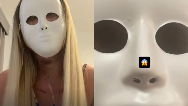 Andressa Urach surge mascarada e explica cirurgia que muda totalmente o rosto: ‘Músculos’