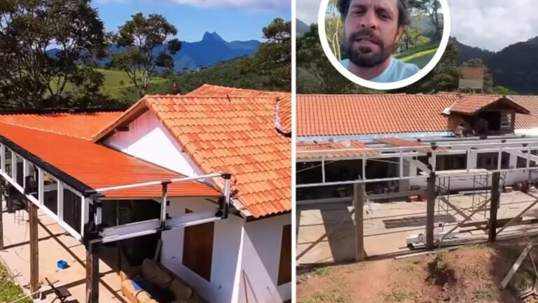Ex-galã de ‘Malhação’ transforma sonho em realidade com casa nas montanhas