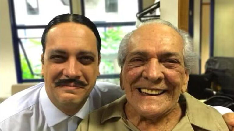 Lúcio Mauro Filho emociona com homenagem aos 7 anos da morte do pai: ‘Ô sorte’