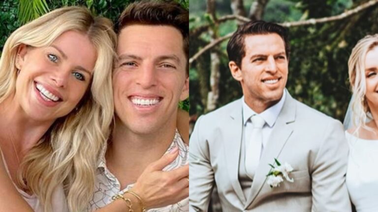 De novo? Ex de Karina Bacchi se casa com look parecido e vira assunto