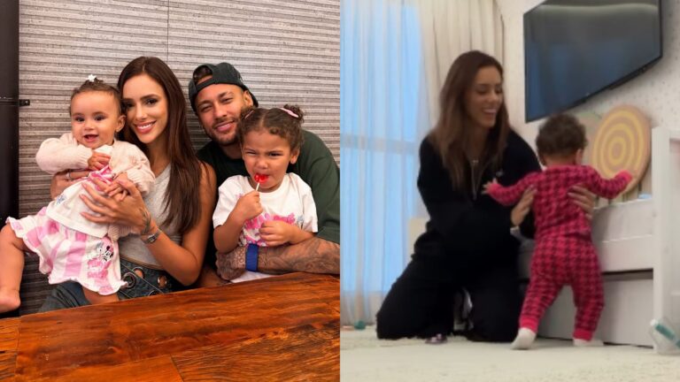 Bruna Biancardi comemora após conquista emocionante da filha caçula: ‘Primeiros passinhos’