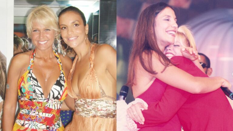 Xuxa abre álbum de memórias com Ivete Sangalo e faz revelação no aniversário da cantora: ‘Queria’