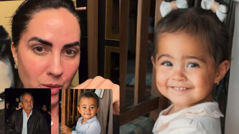 Graciele Lacerda usa IA para recriar foto do sogro e se choca com filha de Zezé Di Camargo - Reprodução/Instagram
