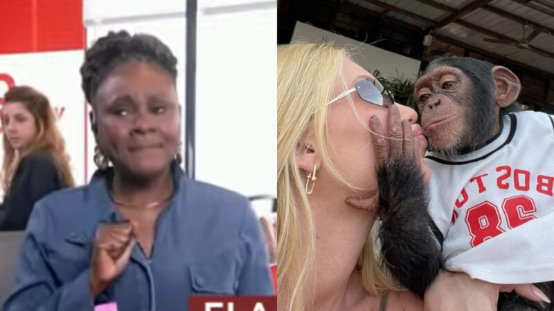 Jornalista chora ao vivo na Band ao comentar polêmica de Virginia: ‘Sem noção’