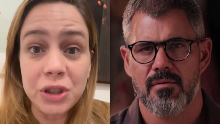 Leandra Leal detona Juliano Cazarré após debate: ‘ ‘Fake news’