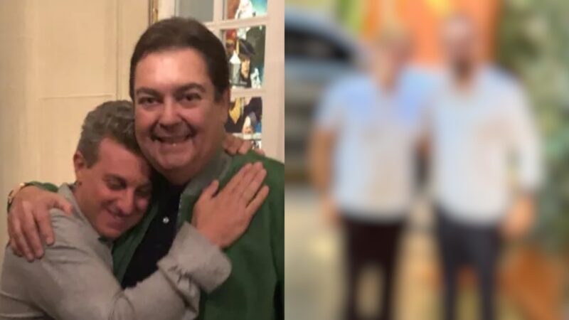 Filho de Faustão posa com filho de Luciano Huck e a web reage: ‘Metade da receita da Globo’