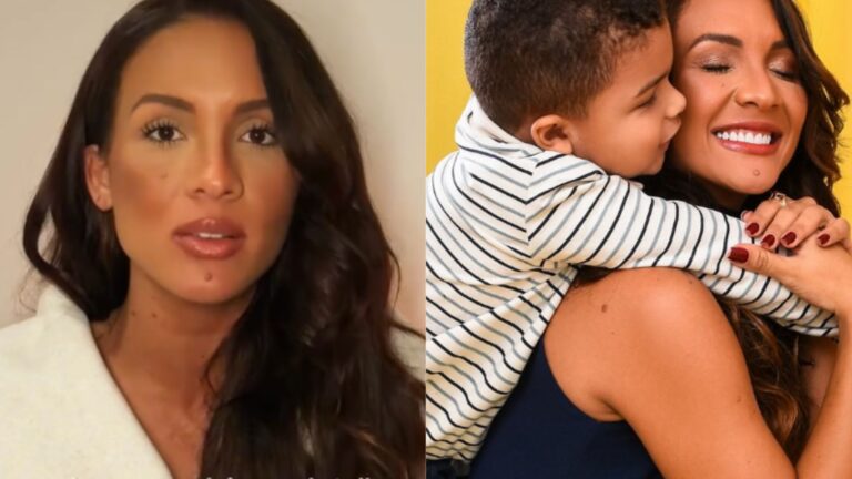Ex-BBB Maxiane chora ao falar do diagnóstico do filho: ‘Foi um susto’