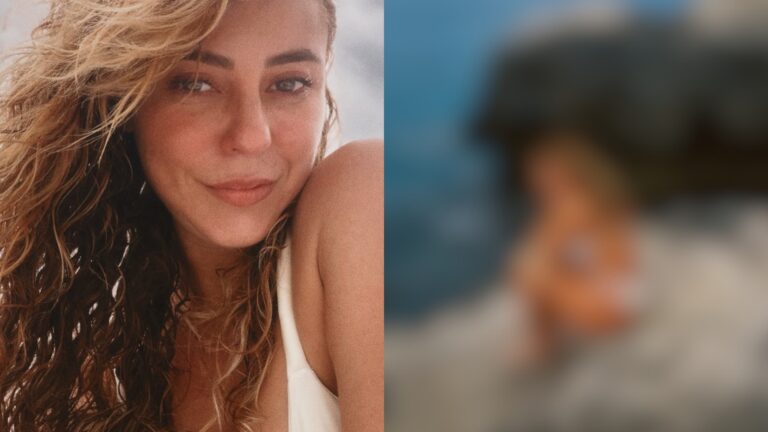 Paolla Oliveira posa de biquíni branco em praia da Itália e detalhe rouba a cena: ‘Gente, que loucura’