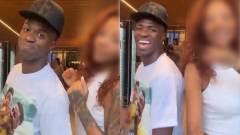Vini Jr. dança em vídeo com famosa e a web fala de Virginia: ‘Livramento’