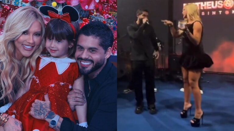 Reataram? Atitude de Virginia com Zé Felipe na festa da filha gera suspeita: ‘Não podemos negar’