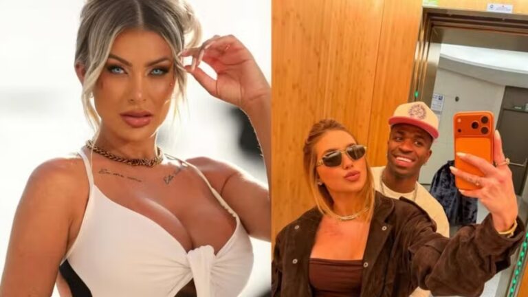 Andressa Urach detona Vini Jr. após fim com Virginia Fonseca: ‘Fique sozinho’