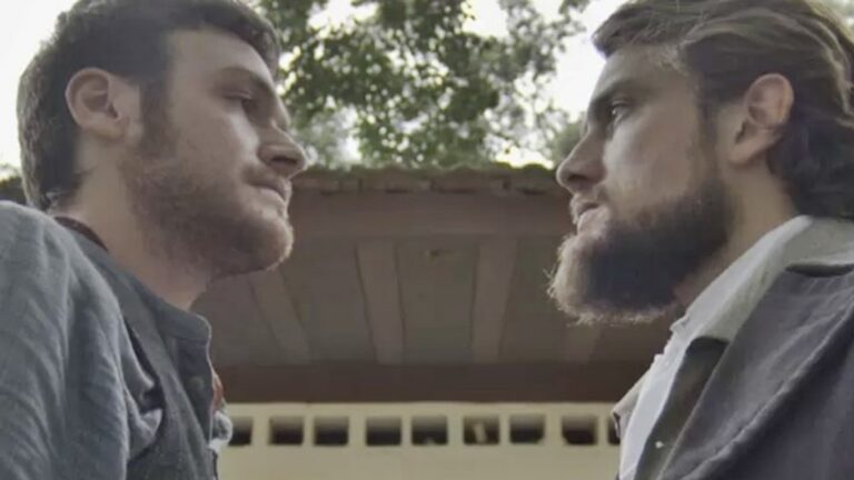 ‘Além do Tempo’: Pedro mente para Felipe e inventa que está noivo de Lívia