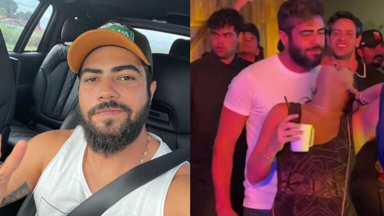 Henrique, da dupla com Juliano, entra em polêmica ao ser flagrado puxando o cabelo da esposa