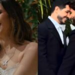 Roupa branca de Wanessa em casamento de amigos causa polêmica: ‘Vestida de noiva?’