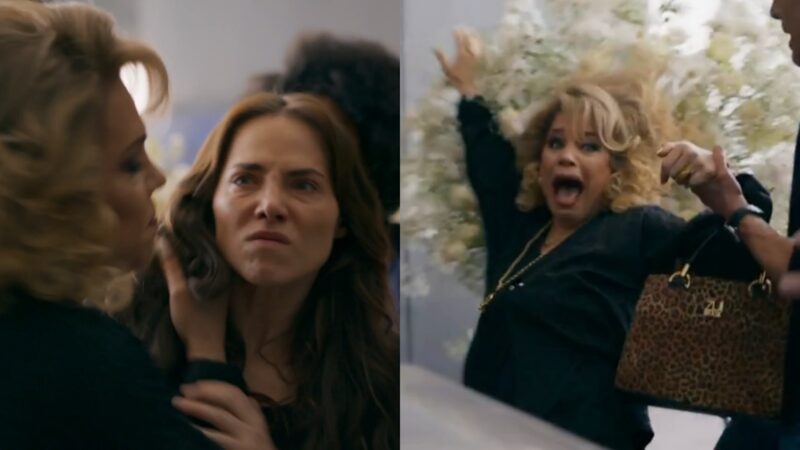 Adriana (Leticia Colin) e Pilar (Isabel Teixeira) de Quem Ama Cuida