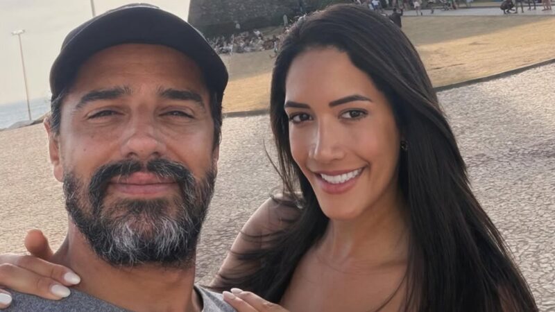Alberto Cowboy e a esposa, Priscilla Monroy