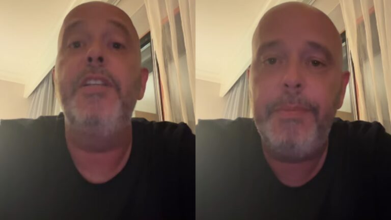 Alex Escobar grava vídeo pela primeira vez após passar mal ao vivo: ‘Uma loucura’