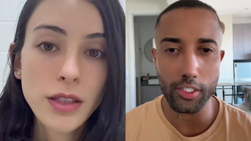 Bella Longuinho e o ex, Wil - Reprodução/Instagram