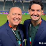Climão? Galvão Bueno e Alexandre Pato se estranham durante transmissão: ‘Eu entendo’