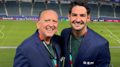 Climão? Galvão Bueno e Alexandre Pato se estranham durante transmissão: 'Eu entendo'