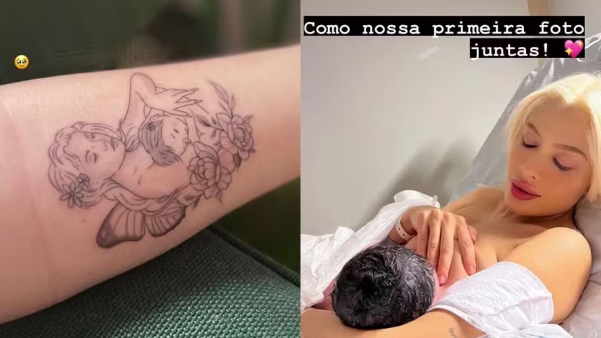 Tatuagem de Karoline Lima — Foto: Reprodução/Instagram