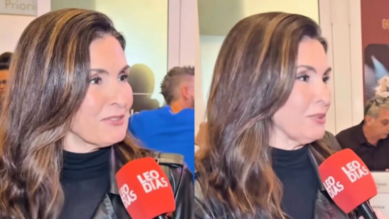 Rosto jovem de Fátima Bernardes atrai olhares em estreia VIP e web reage: ‘Está’