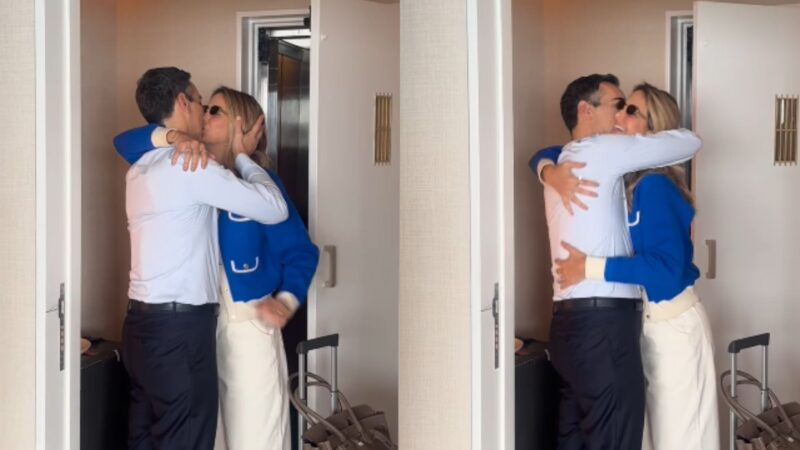 César Tralli celebra os 50 anos de Ticiane Pinheiro: 'Minha garotinha de Ipanema' - Reprodução/Instagram