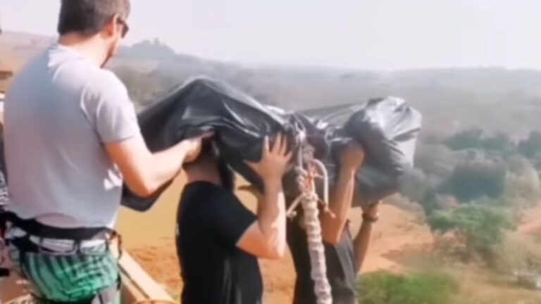 Vídeo antigo de ‘desova de corpo’ feito por instrutor preso após morte em Rope Jump viraliza