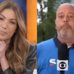Patrícia Poeta atualiza estado de saúde de Alex Escobar após susto na TV